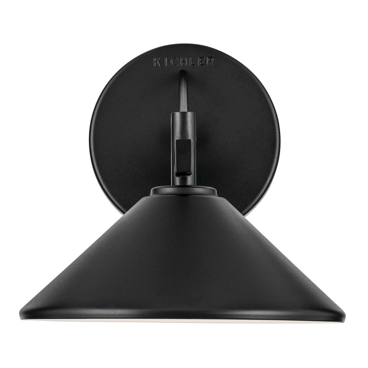 Kichler Canada - 49059BK - One Light Outdoor Wall Mount - Ripley - Black