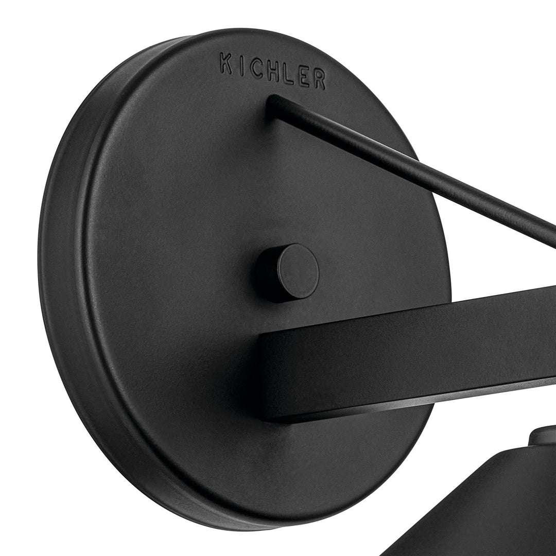 Kichler Canada - 49060BK - One Light Outdoor Wall Mount - Ripley - Black