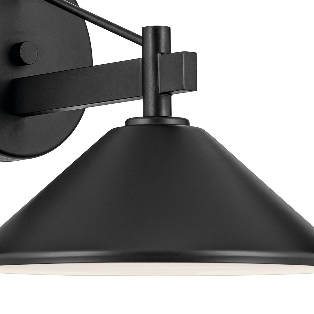 Kichler Canada - 49060BK - One Light Outdoor Wall Mount - Ripley - Black