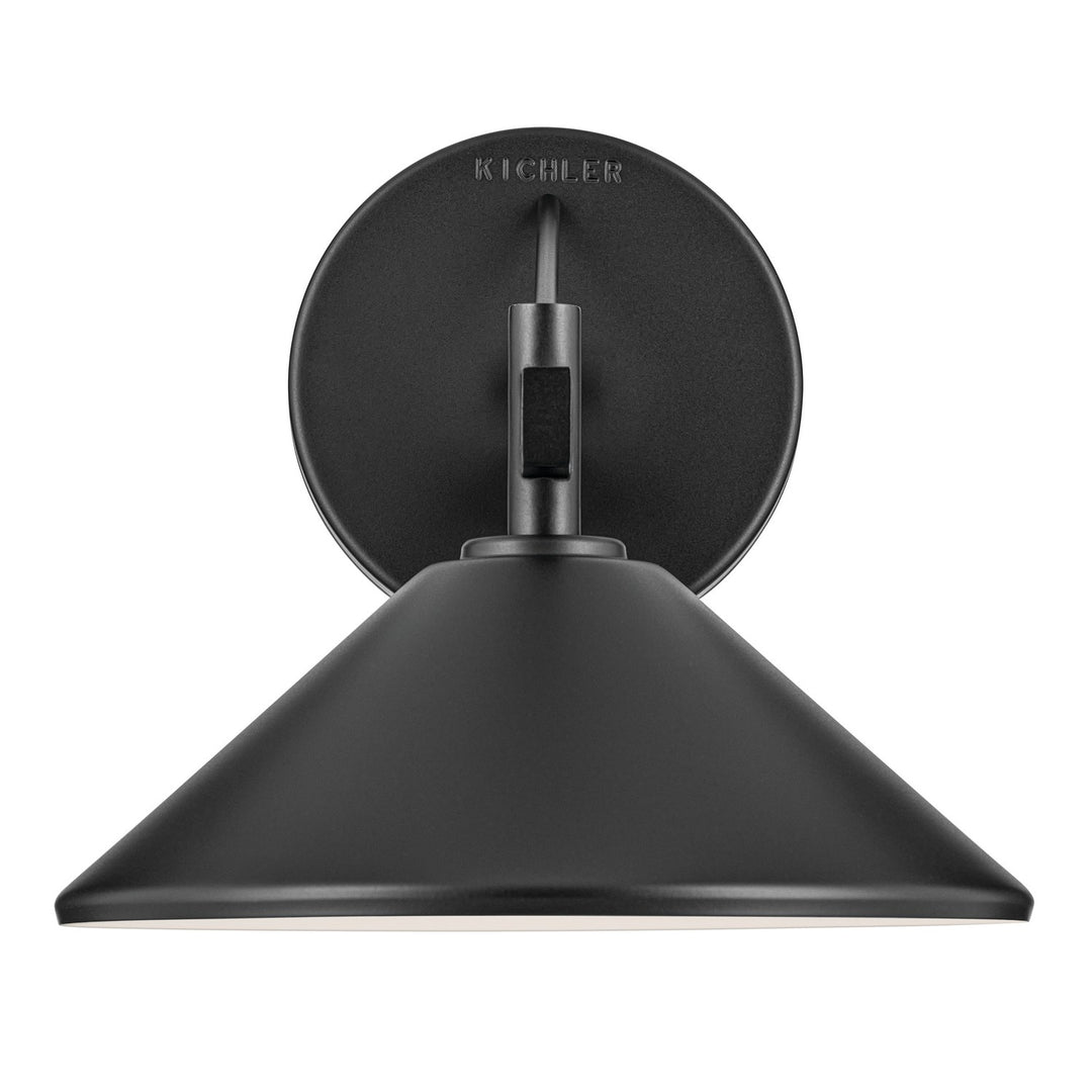 Kichler Canada - 49060BK - One Light Outdoor Wall Mount - Ripley - Black