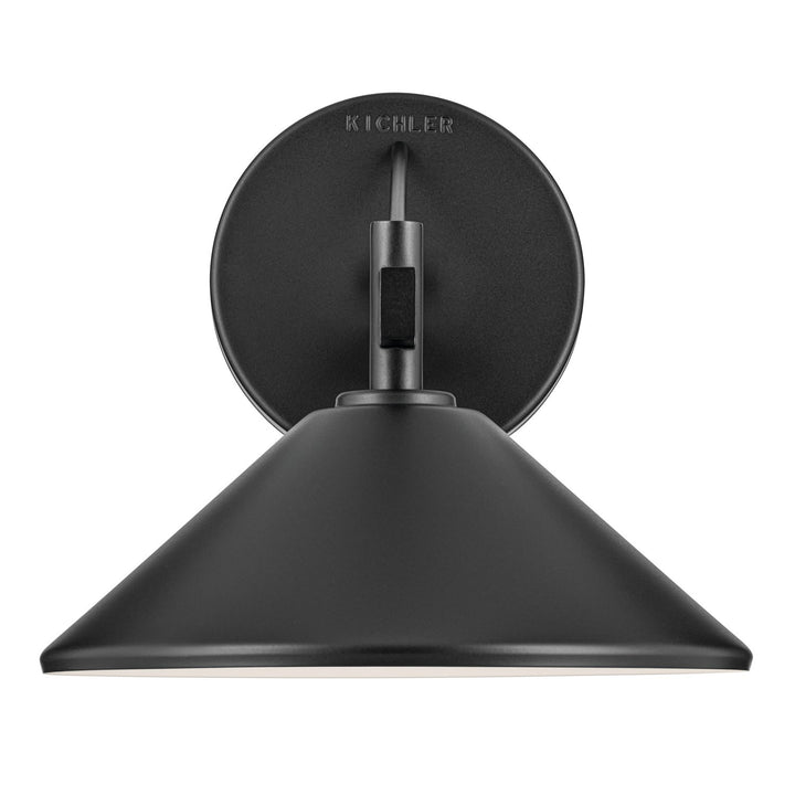 Kichler Canada - 49060BK - One Light Outdoor Wall Mount - Ripley - Black