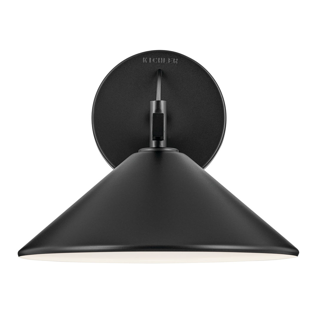 Kichler Canada - 49061BK - One Light Outdoor Wall Mount - Ripley - Black