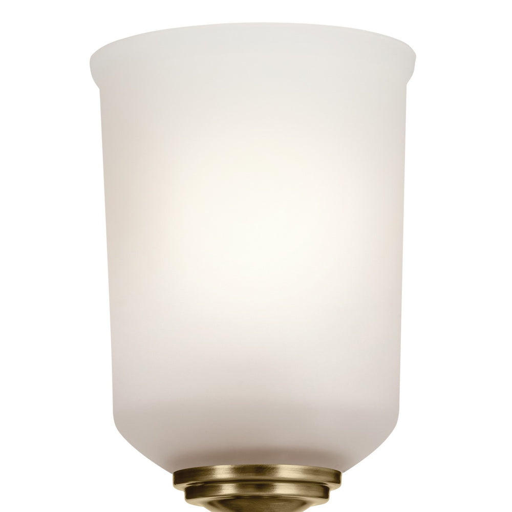 Kichler Canada - 45572NBR - One Light Wall Sconce - Shailene - Natural Brass