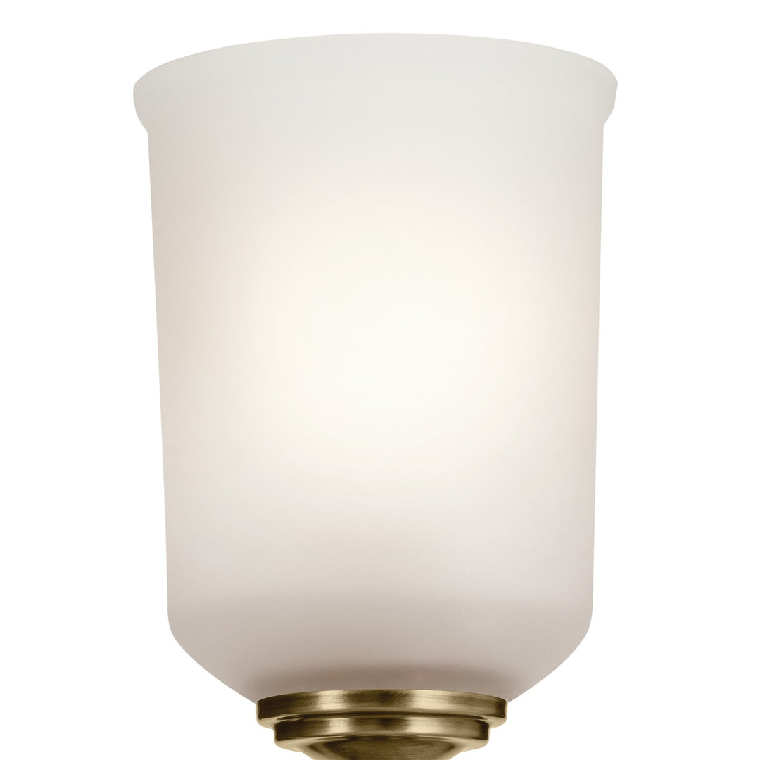 Kichler Canada - 45572NBR - One Light Wall Sconce - Shailene - Natural Brass