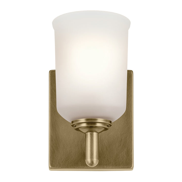Kichler Canada - 45572NBR - One Light Wall Sconce - Shailene - Natural Brass