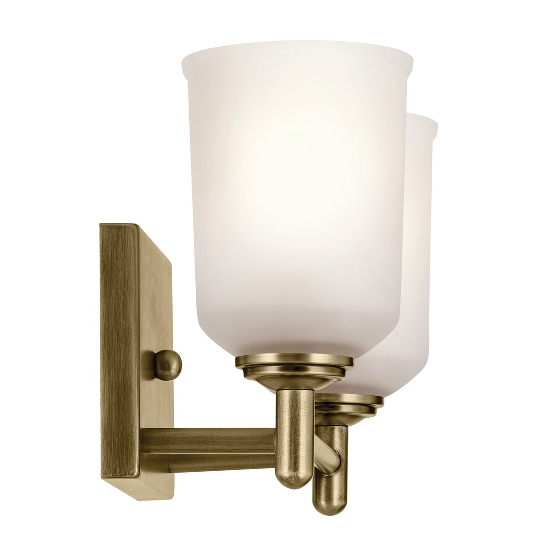 Kichler Canada - 45573NBR - Two Light Bath - Shailene - Natural Brass
