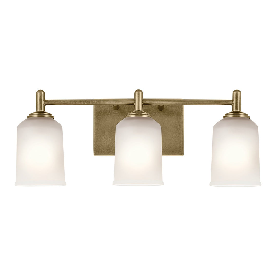 Kichler Canada - 45574NBR - Three Light Bath - Shailene - Natural Brass