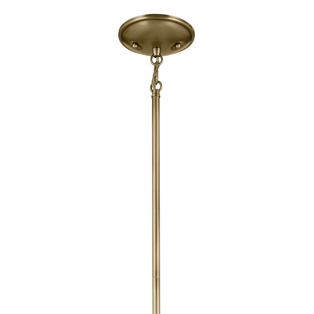 Kichler Canada - 43674NBR - One Light Mini Pendant - Shailene - Natural Brass