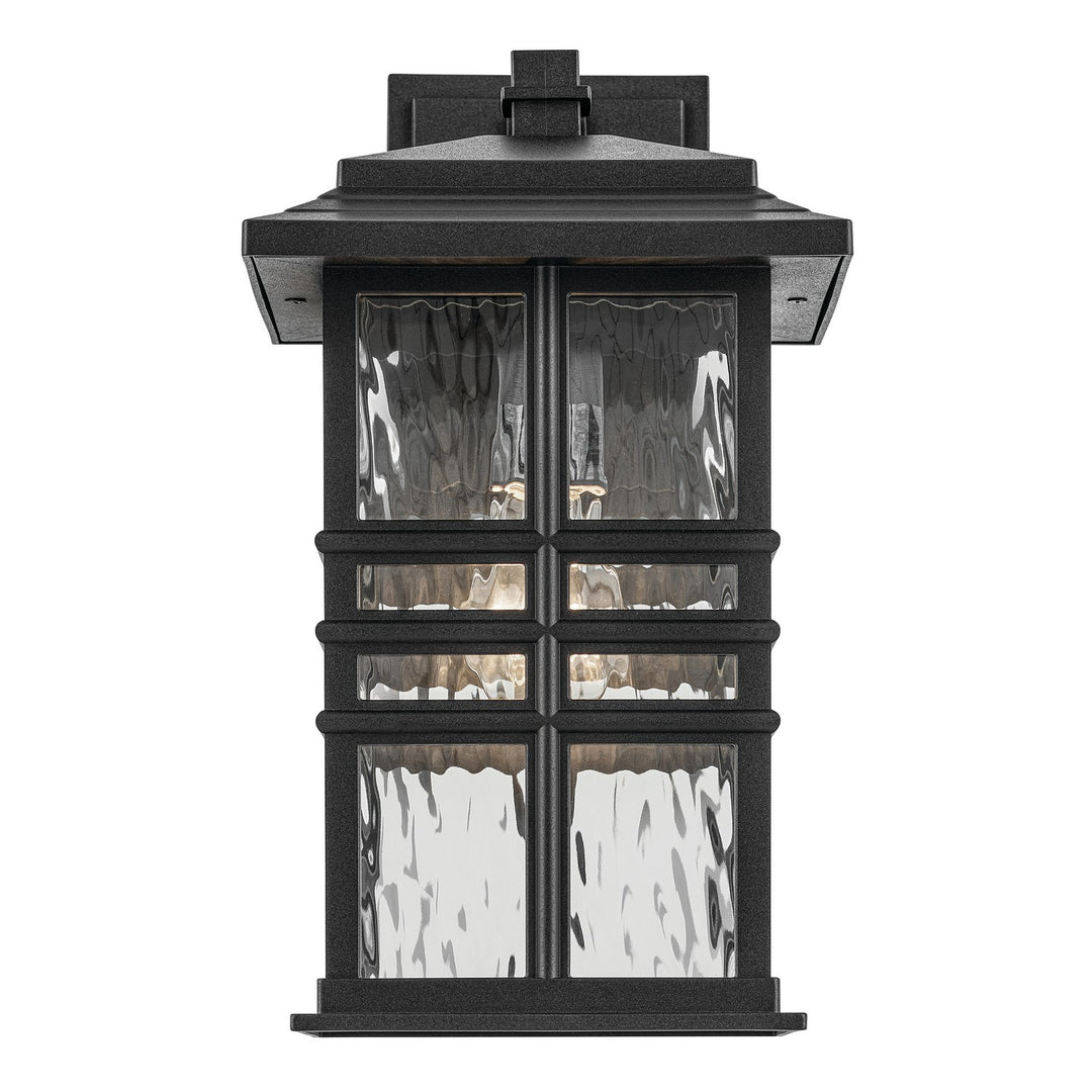Kichler Canada - 49830BKT - One Light Outdoor Wall Mount - Beacon Square - Textured Black