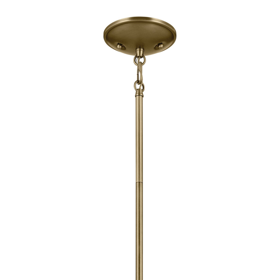 Kichler Canada - 43670NBR - Three Light Mini Chandelier - Shailene - Natural Brass