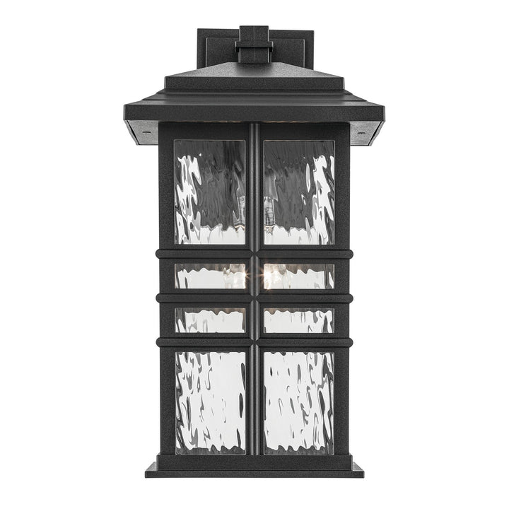 Kichler Canada - 49831BKT - One Light Outdoor Wall Mount - Beacon Square - Textured Black