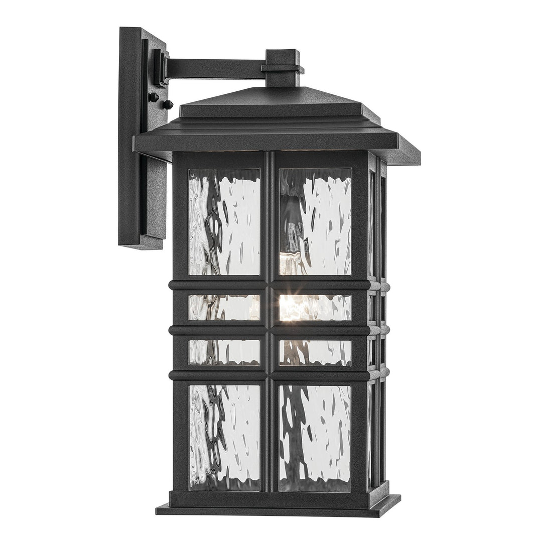 Kichler Canada - 49831BKT - One Light Outdoor Wall Mount - Beacon Square - Textured Black