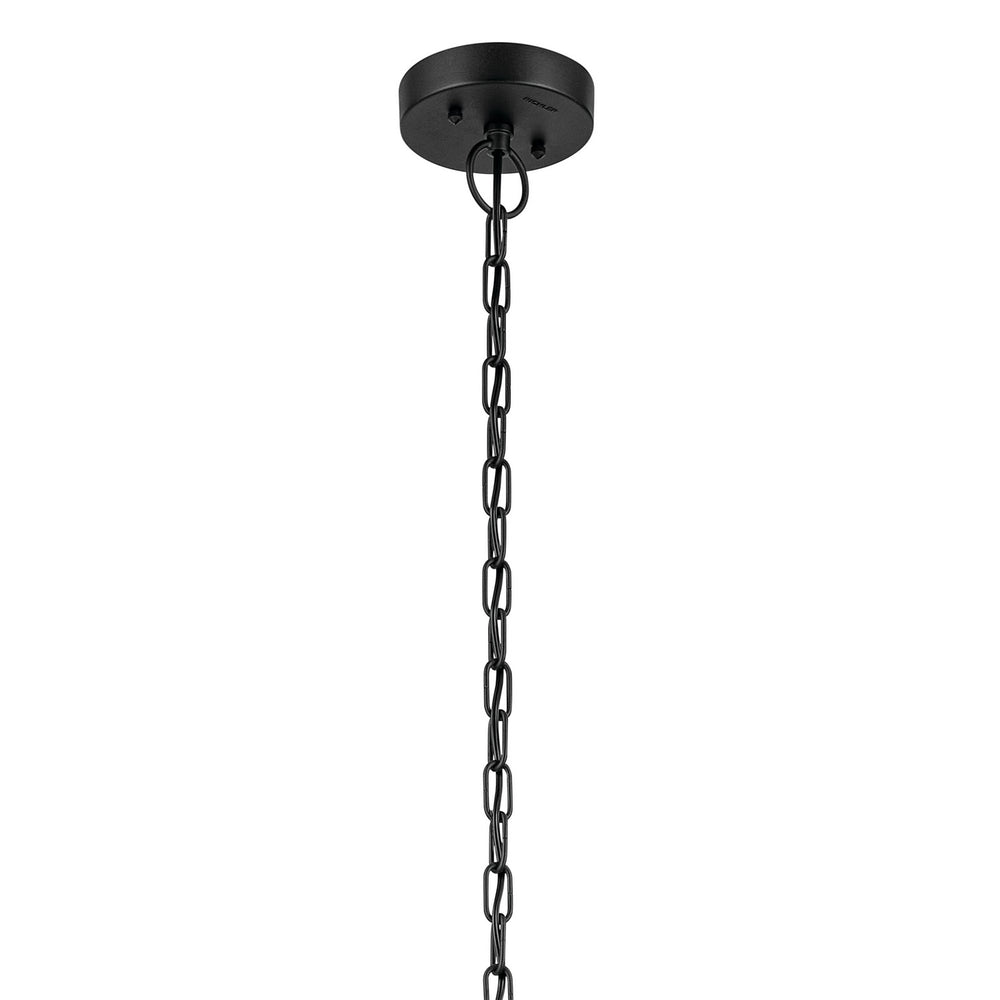 Kichler Canada - 49833BKT - One Light Outdoor Pendant - Beacon Square - Textured Black