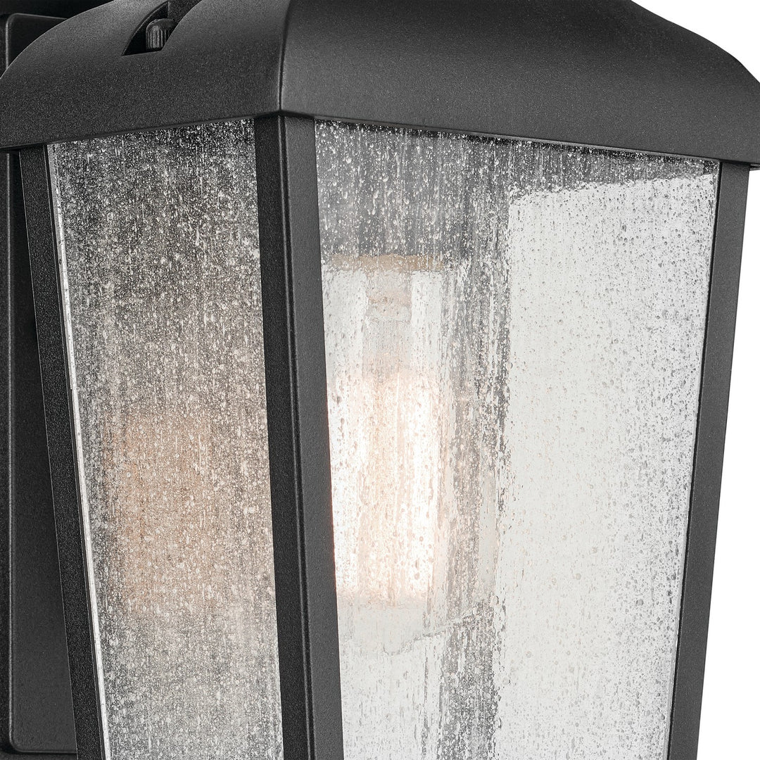 Kichler Canada - 49735BKT - One Light Outdoor Wall Mount - Forestdale - Textured Black