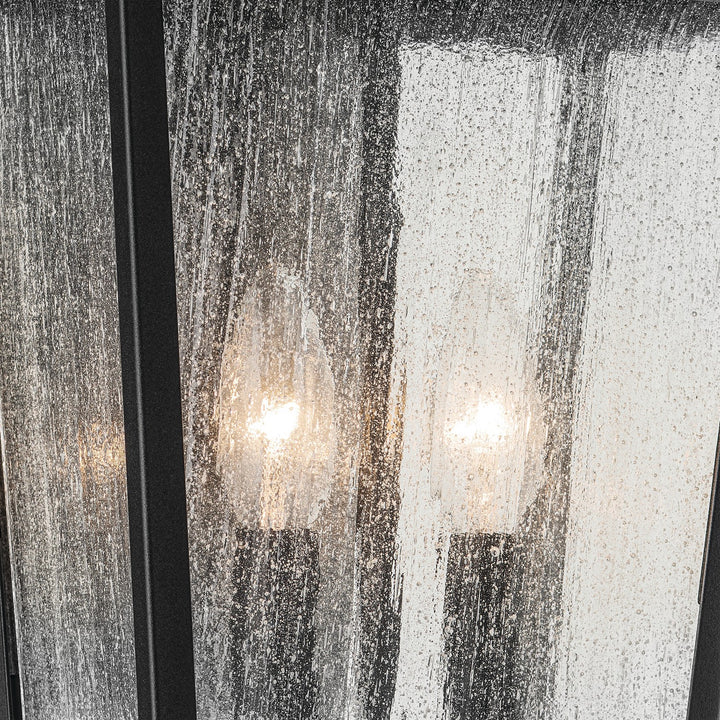 Kichler Canada - 49736BKT - Two Light Outdoor Wall Mount - Forestdale - Textured Black