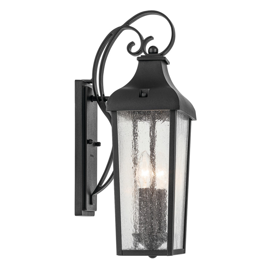 Kichler Canada - 49736BKT - Two Light Outdoor Wall Mount - Forestdale - Textured Black