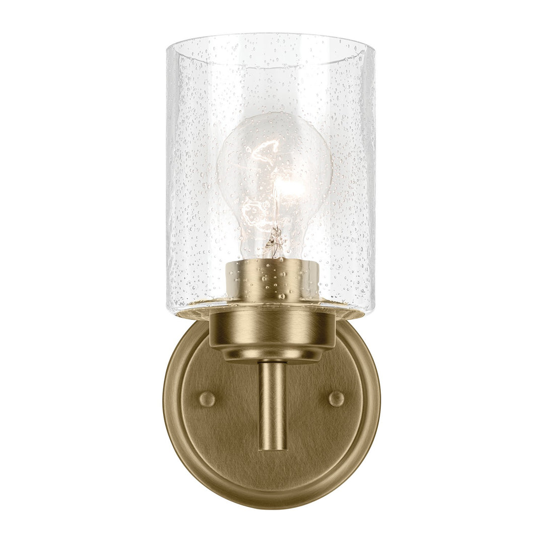 Kichler Canada - 45910NBR - One Light Wall Sconce - Winslow - Natural Brass