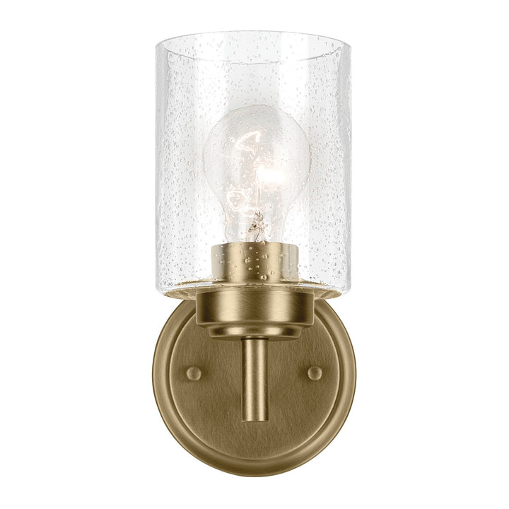 Kichler Canada - 45910NBR - One Light Wall Sconce - Winslow - Natural Brass