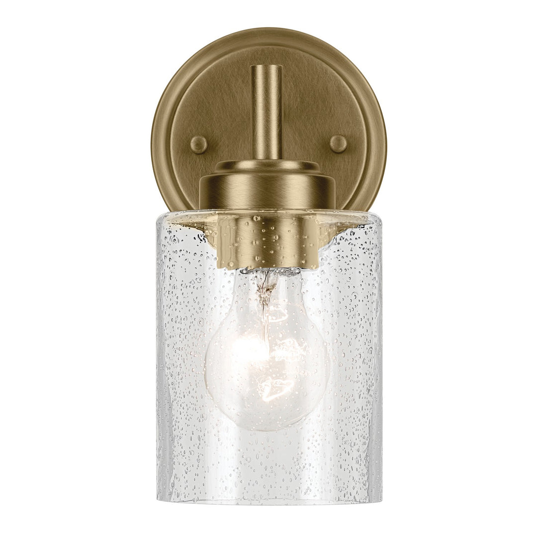 Kichler Canada - 45910NBR - One Light Wall Sconce - Winslow - Natural Brass