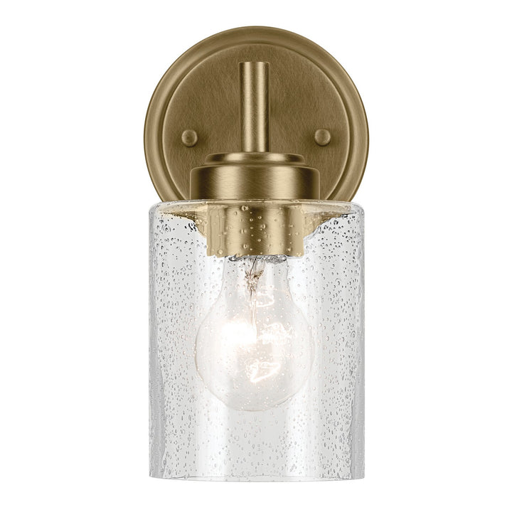 Kichler Canada - 45910NBR - One Light Wall Sconce - Winslow - Natural Brass