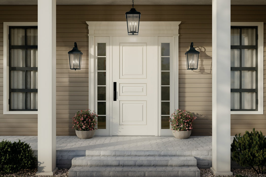 Kichler Canada - 49737BKT - Two Light Outdoor Wall Mount - Forestdale - Textured Black