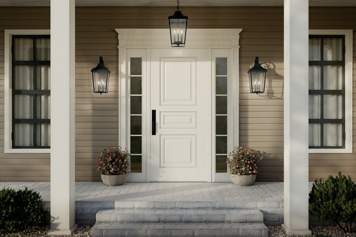Kichler Canada - 49737BKT - Two Light Outdoor Wall Mount - Forestdale - Textured Black