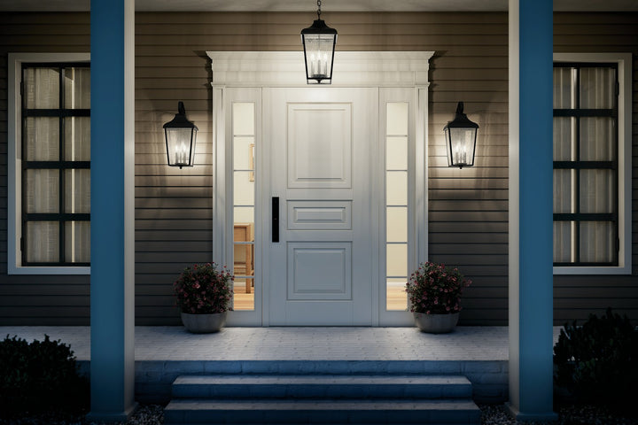 Kichler Canada - 49737BKT - Two Light Outdoor Wall Mount - Forestdale - Textured Black
