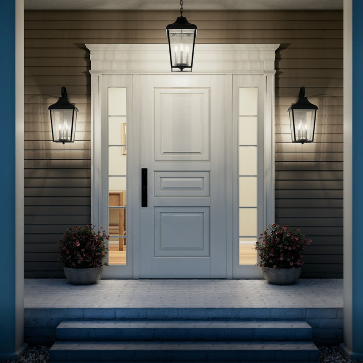 Kichler Canada - 49737BKT - Two Light Outdoor Wall Mount - Forestdale - Textured Black