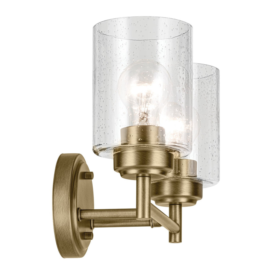 Kichler Canada - 45885NBR - Two Light Bath - Winslow - Natural Brass