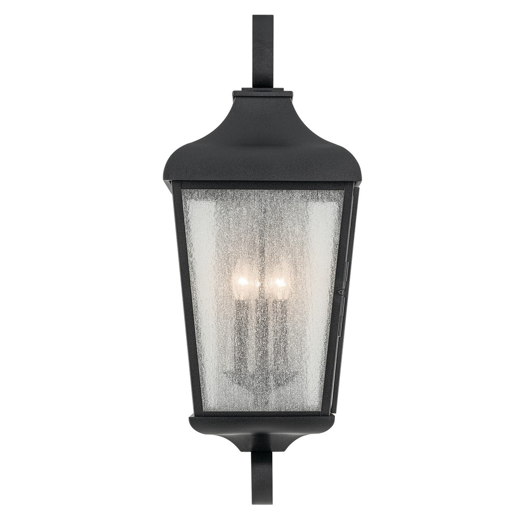 Kichler Canada - 49738BKT - Three Light Outdoor Wall Mount - Forestdale - Textured Black