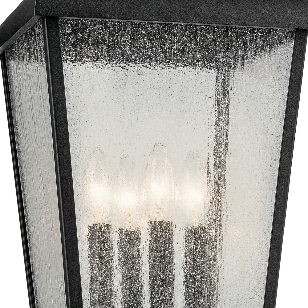 Kichler Canada - 49739BKT - Four Light Outdoor Post Mount - Forestdale - Textured Black
