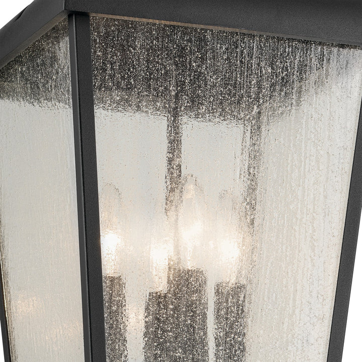 Kichler Canada - 49740BKT - Four Light Outdoor Pendant - Forestdale - Textured Black