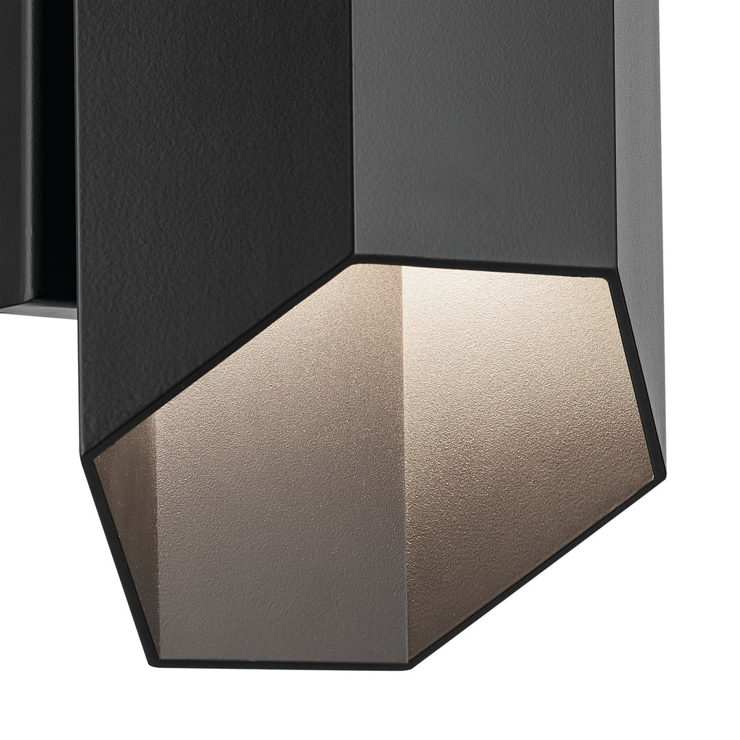 Kichler Canada - 49607BKLED - LED Outdoor Wall Mount - Estella - Black