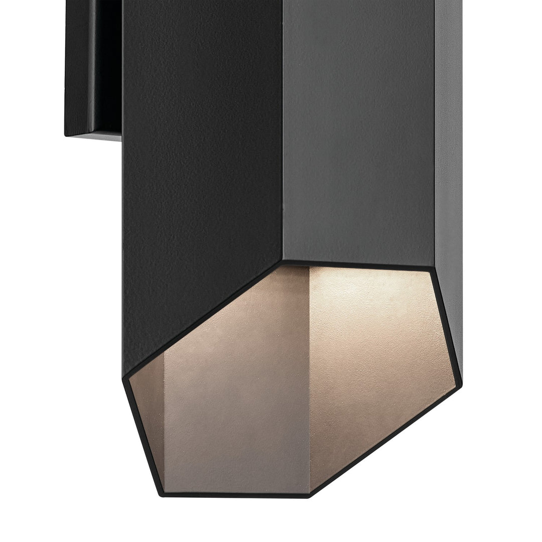 Kichler Canada - 49608BKLED - LED Outdoor Wall Mount - Estella - Black