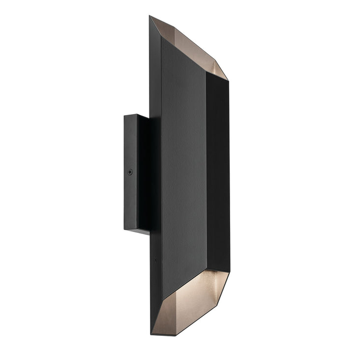 Kichler Canada - 49608BKLED - LED Outdoor Wall Mount - Estella - Black
