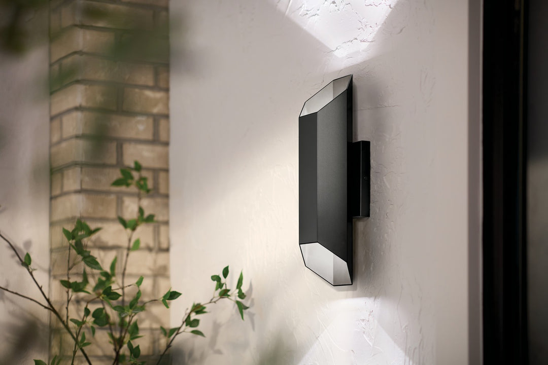 Kichler Canada - 49608BKLED - LED Outdoor Wall Mount - Estella - Black