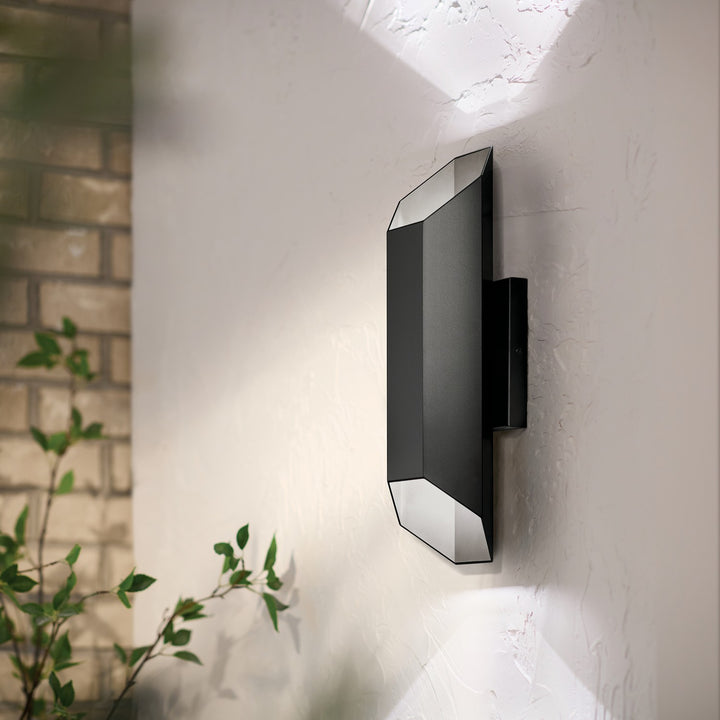 Kichler Canada - 49608BKLED - LED Outdoor Wall Mount - Estella - Black