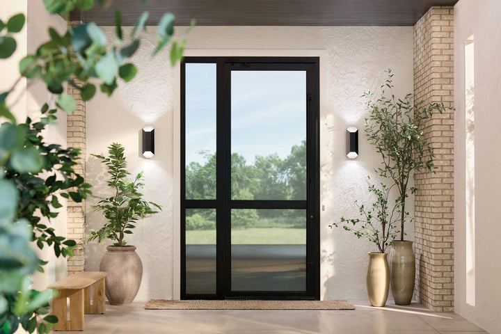 Kichler Canada - 49608BKLED - LED Outdoor Wall Mount - Estella - Black