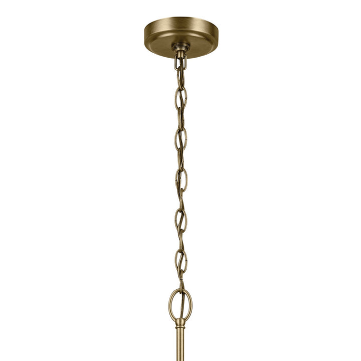 Kichler Canada - 44034NBR - Three Light Chandelier - Winslow - Natural Brass