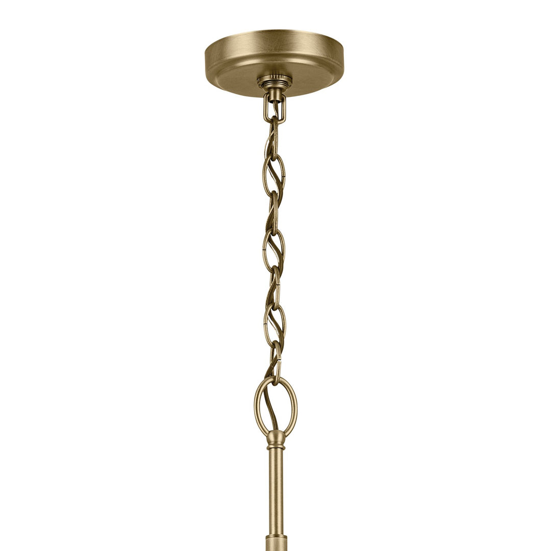 Kichler Canada - 44031NBR - Nine Light Chandelier - Winslow - Natural Brass