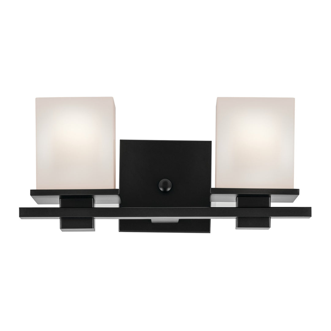 Kichler Canada - 45150BK - Two Light Bath - Tully - Black