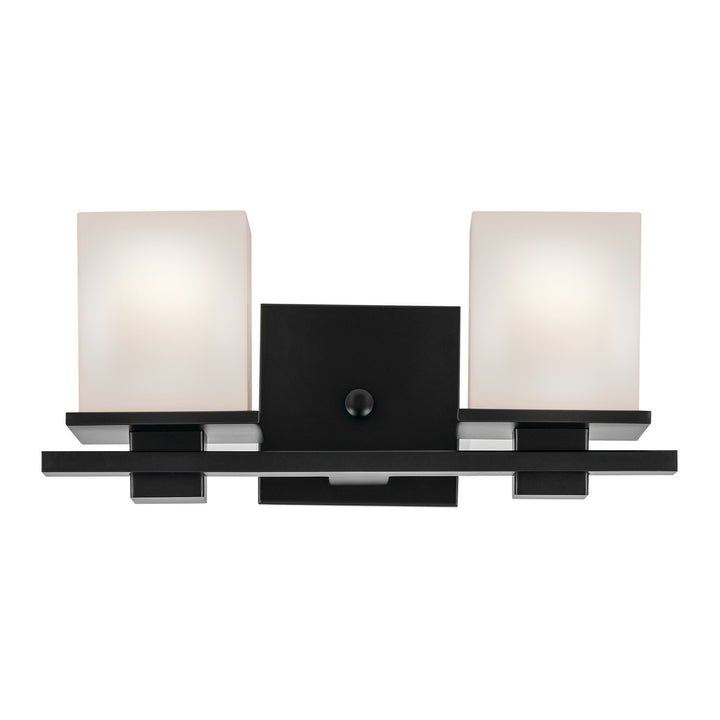 Kichler Canada - 45150BK - Two Light Bath - Tully - Black