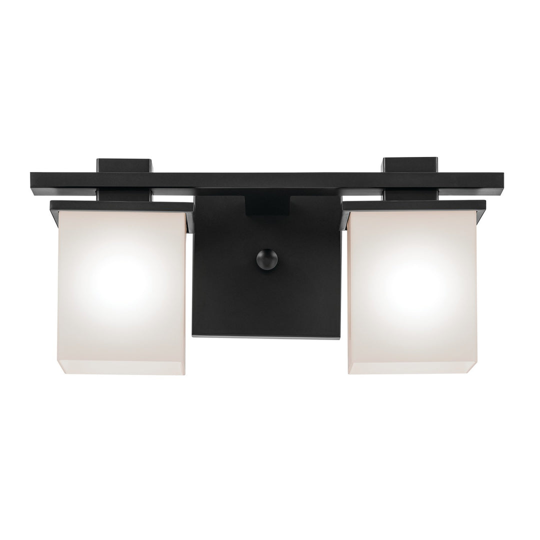 Kichler Canada - 45150BK - Two Light Bath - Tully - Black