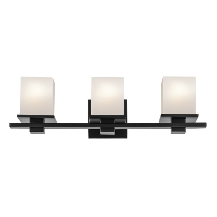 Kichler Canada - 45151BK - Three Light Bath - Tully - Black