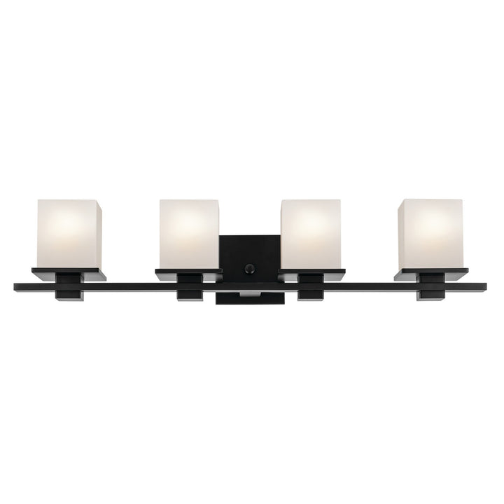 Kichler Canada - 45152BK - Four Light Bath - Tully - Black