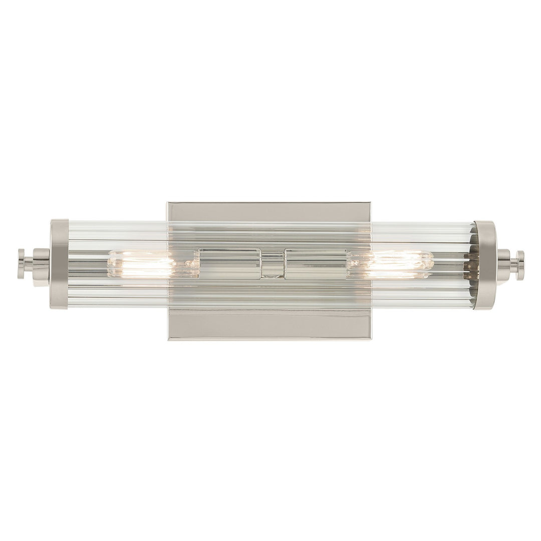 Kichler Canada - 45648PN - Two Light Wall Sconce - Azores - Polished Nickel
