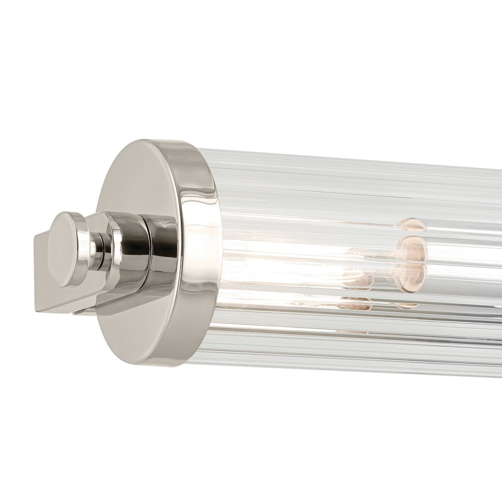 Kichler Canada - 45649PN - Four Light Linear Bath - Azores - Polished Nickel