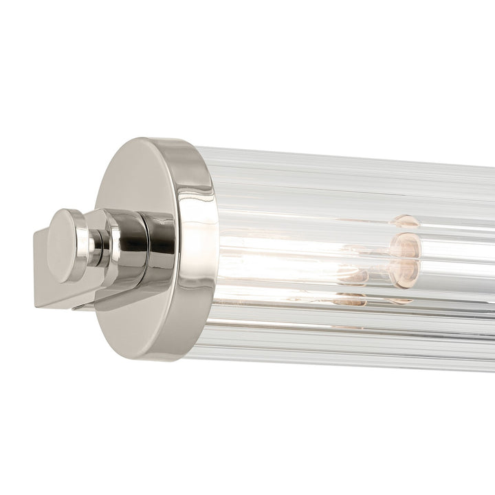 Kichler Canada - 45649PN - Four Light Linear Bath - Azores - Polished Nickel