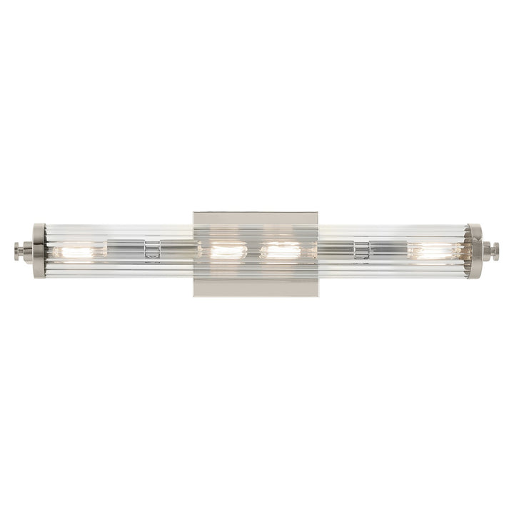 Kichler Canada - 45649PN - Four Light Linear Bath - Azores - Polished Nickel