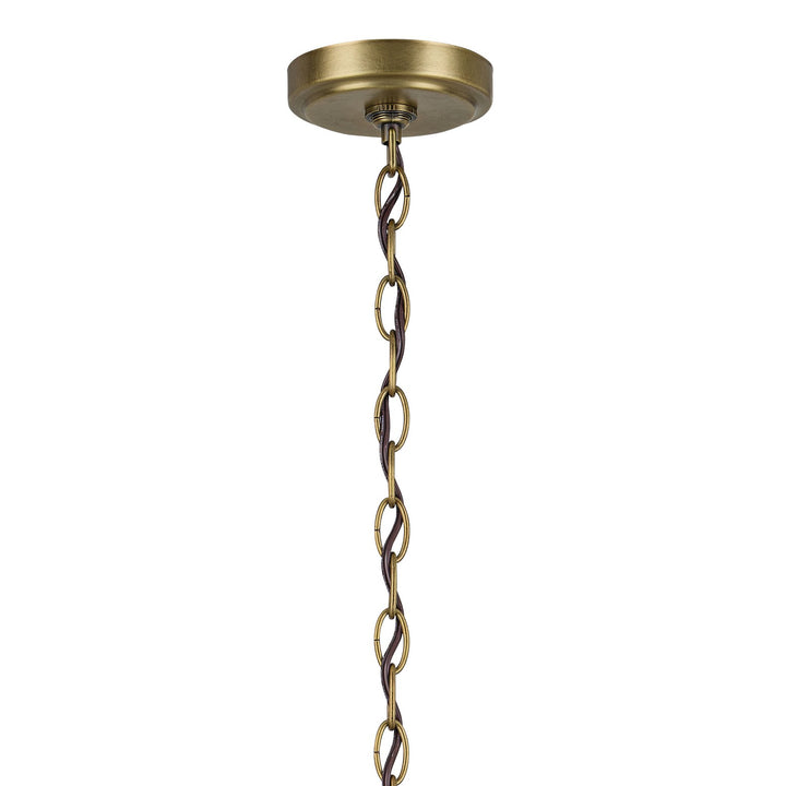 Kichler Canada - 52616NBR - Six Light Chandelier - Winslow - Natural Brass